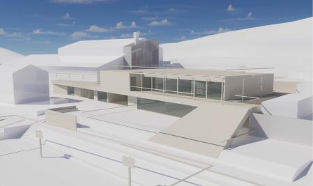 Vrtec Most na Soči_glavna fasada (M. Gregorski, Kontra arhitekti)